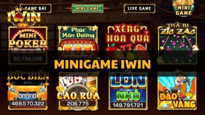 Sảnh chơi Minigame Iwin